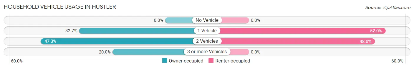 Household Vehicle Usage in Hustler