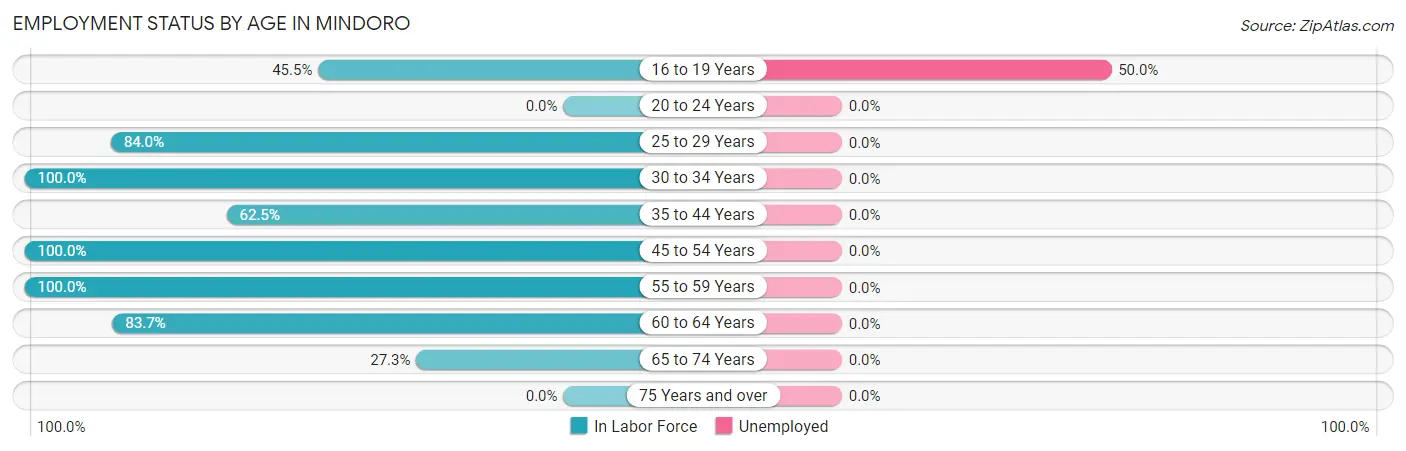 Employment Status by Age in Mindoro