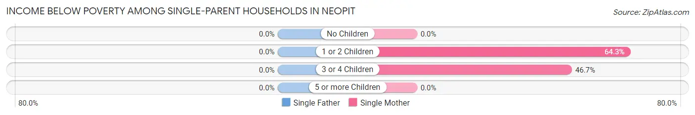 Income Below Poverty Among Single-Parent Households in Neopit