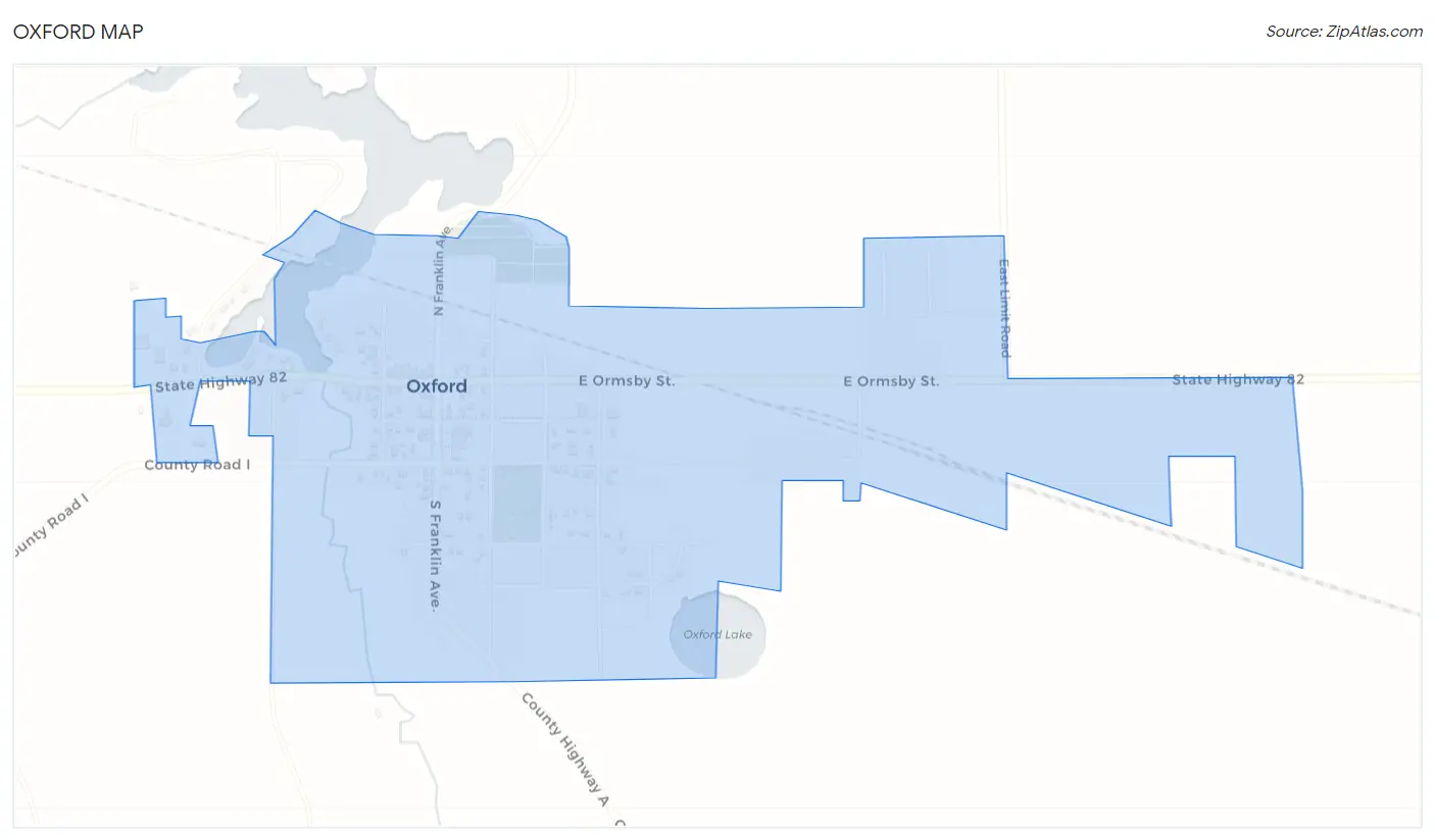 Oxford Map