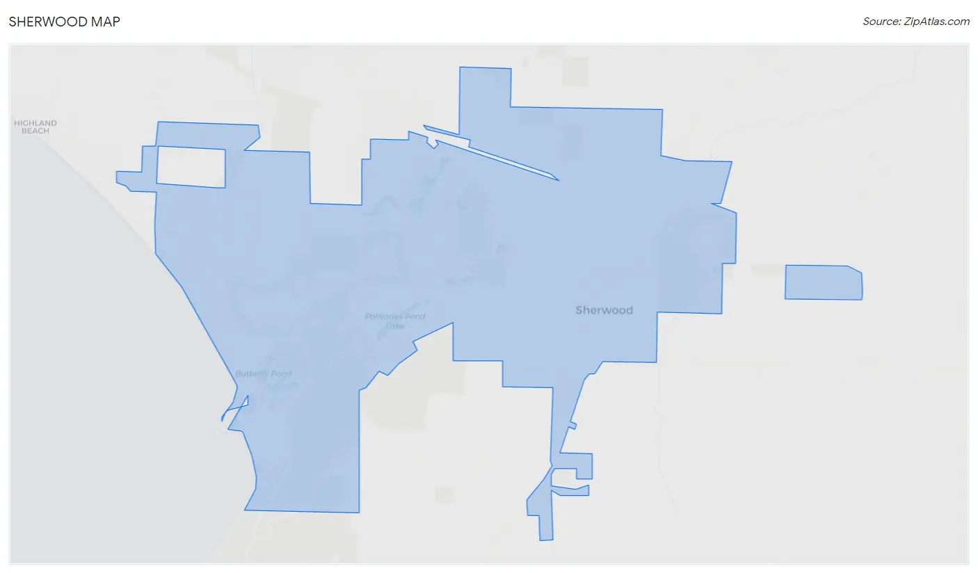 Sherwood Map