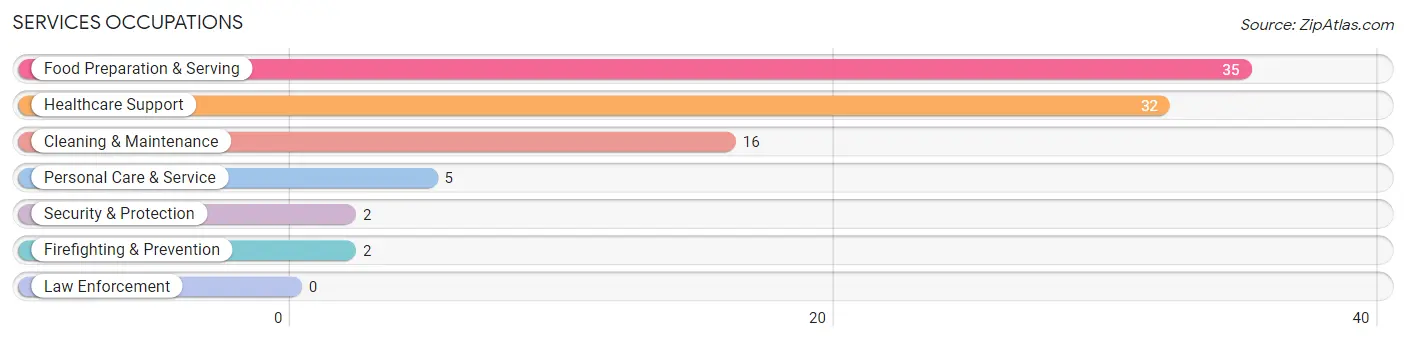 Services Occupations in Shullsburg