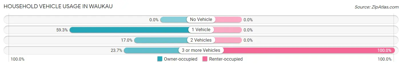 Household Vehicle Usage in Waukau