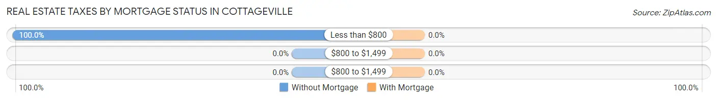 Real Estate Taxes by Mortgage Status in Cottageville