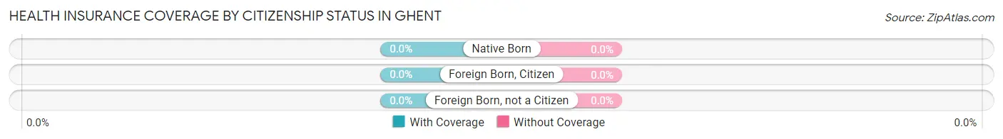 Health Insurance Coverage by Citizenship Status in Ghent