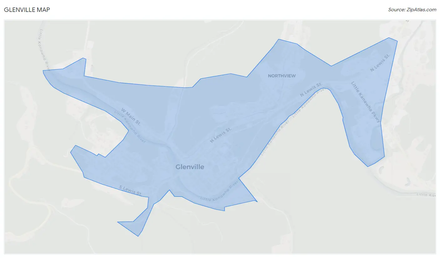 Glenville Map