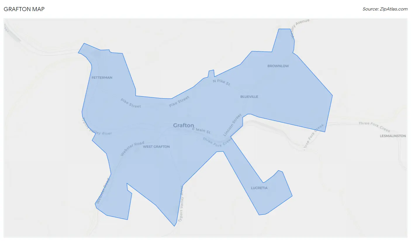Grafton Map