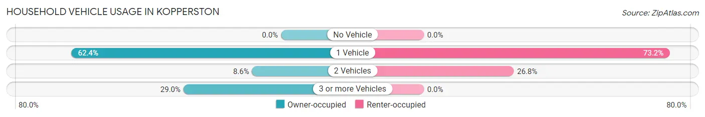 Household Vehicle Usage in Kopperston