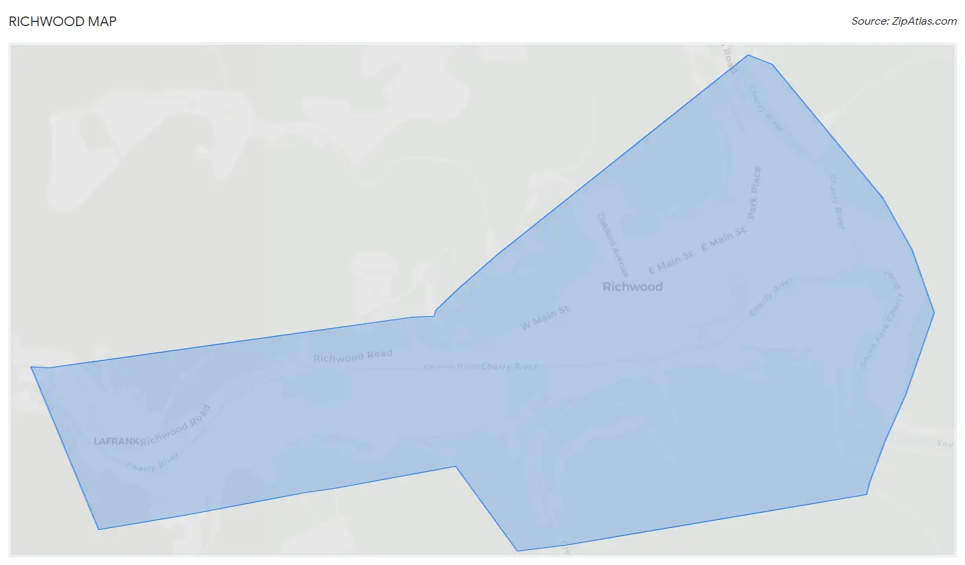 Richwood Map