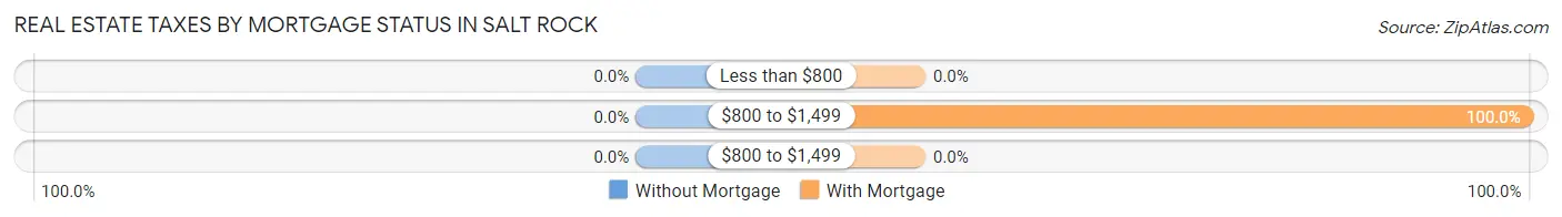 Real Estate Taxes by Mortgage Status in Salt Rock