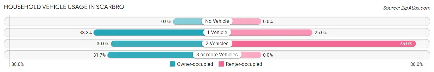 Household Vehicle Usage in Scarbro