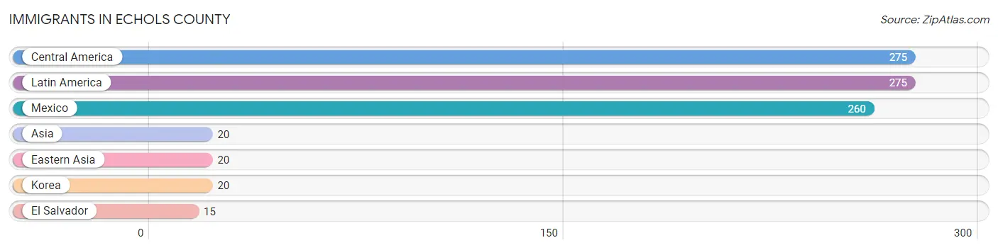 Immigrants in Echols County