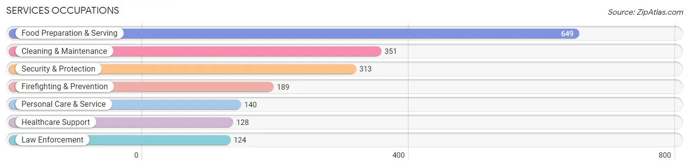 Services Occupations in Emanuel County