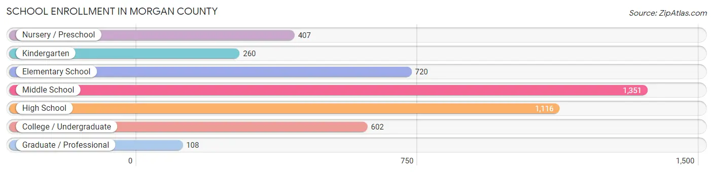 School Enrollment in Morgan County