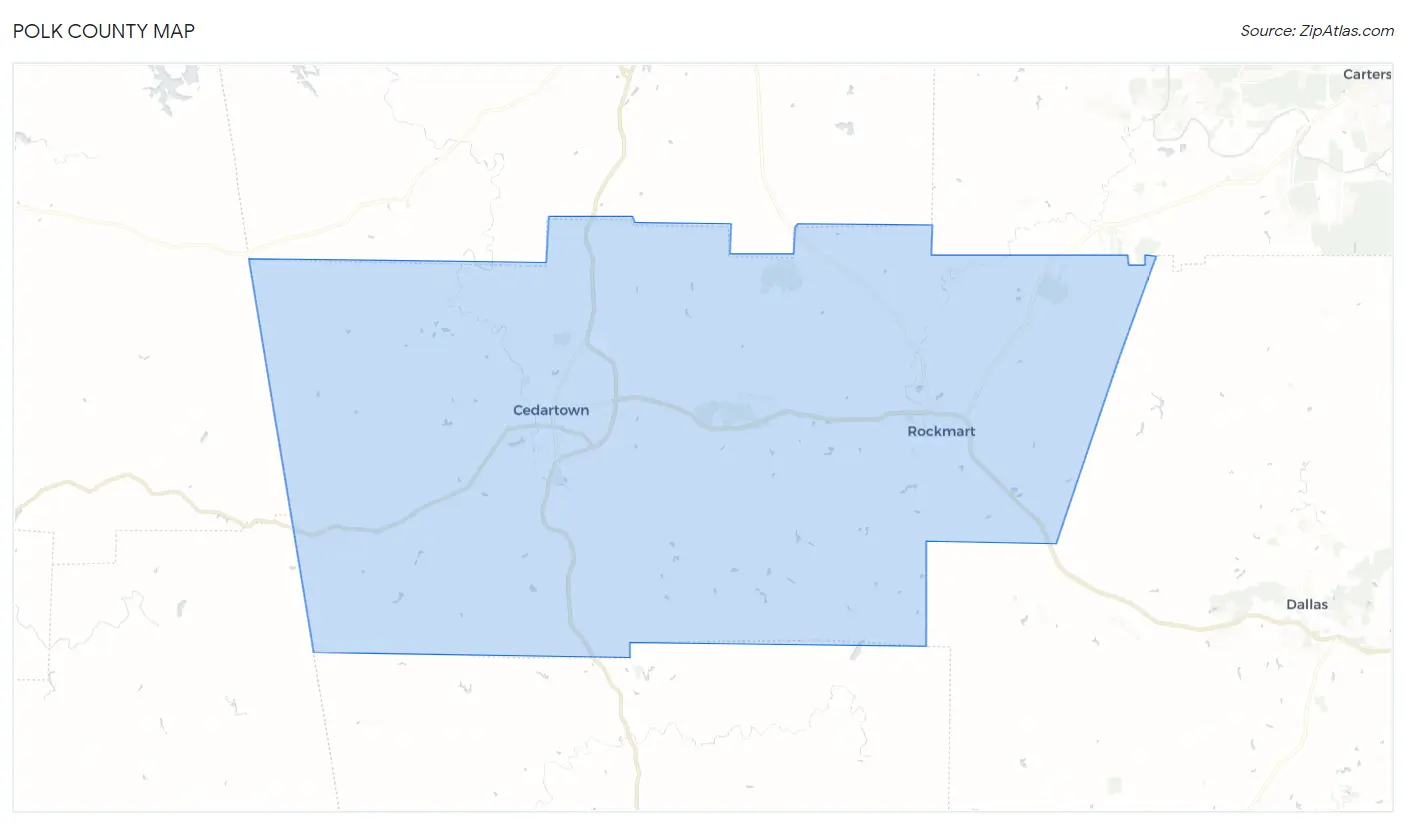 Polk County Map