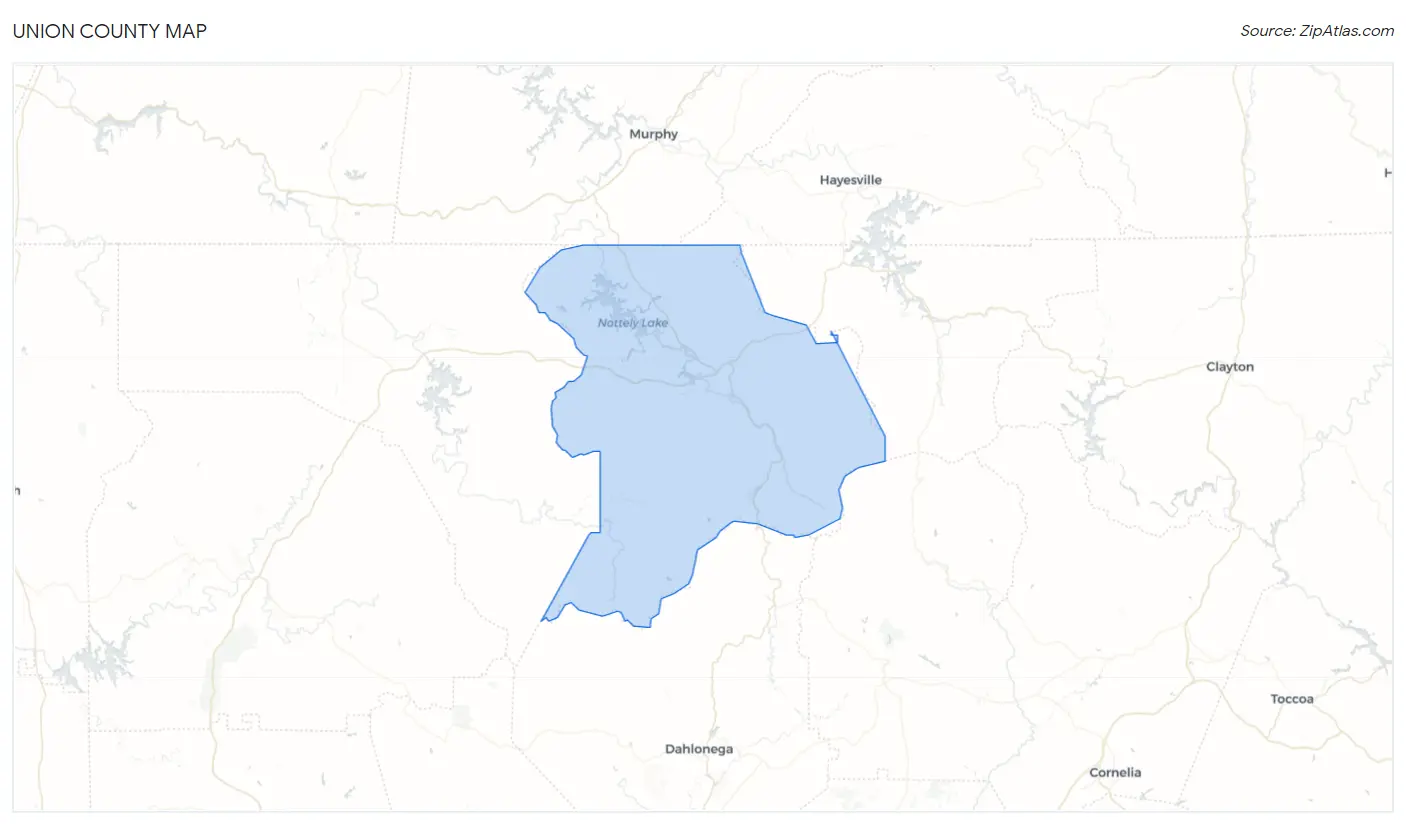 Union County Map