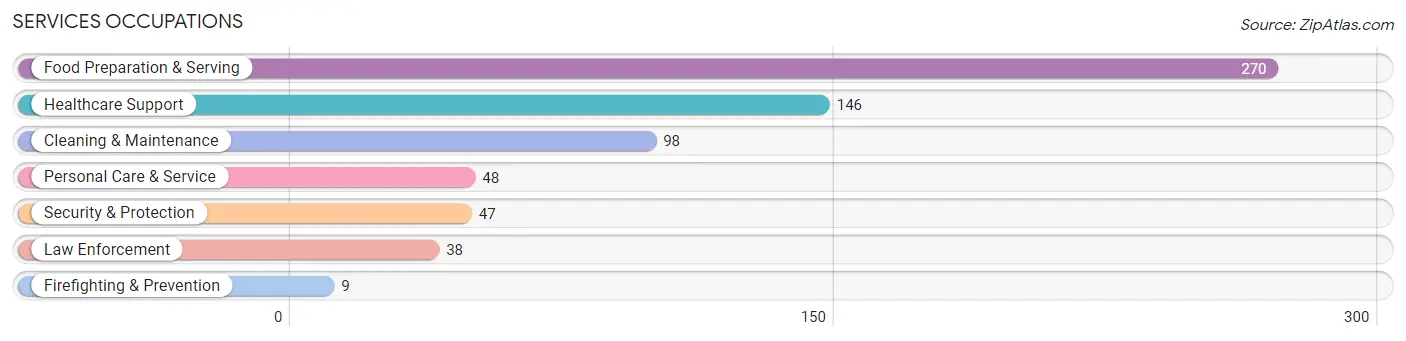 Services Occupations in Decatur County