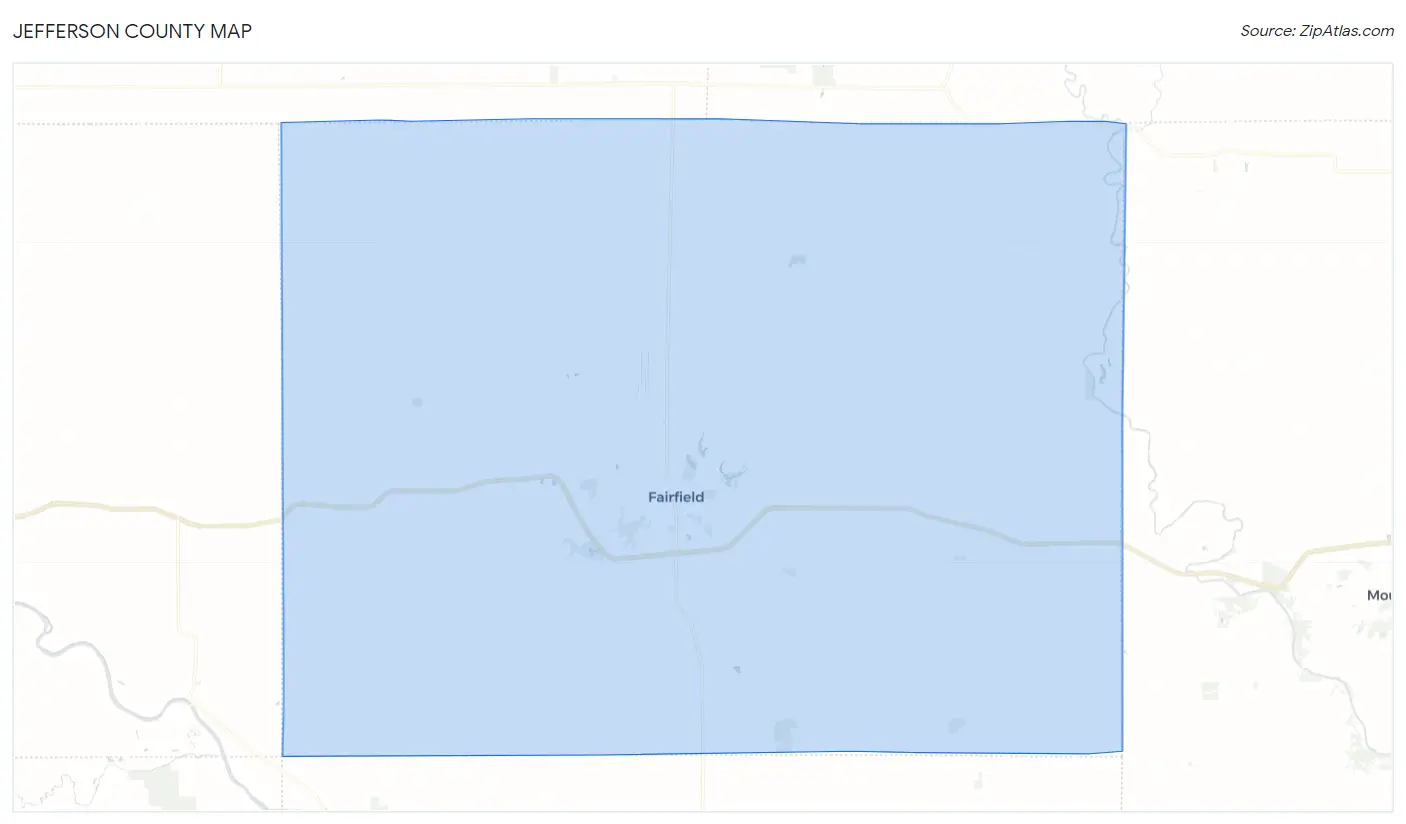 Jefferson County Map