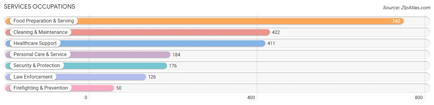 Services Occupations in Decatur County