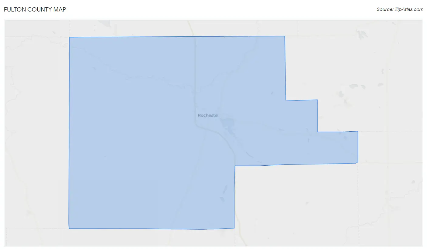 Fulton County Map