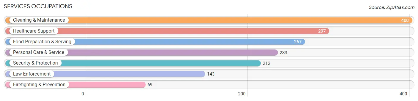 Services Occupations in Fulton County