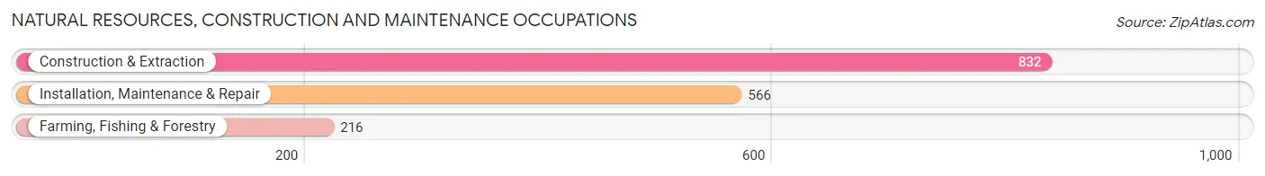 Natural Resources, Construction and Maintenance Occupations in Knox County