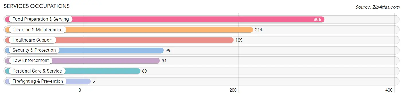 Services Occupations in Newton County