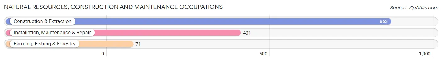 Natural Resources, Construction and Maintenance Occupations in Posey County