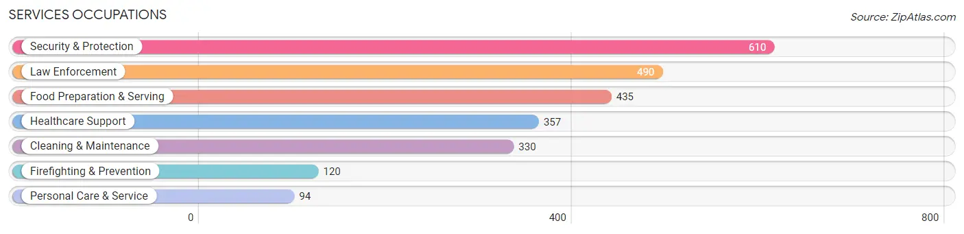 Services Occupations in Sullivan County