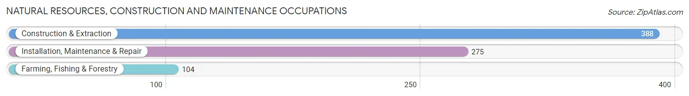 Natural Resources, Construction and Maintenance Occupations in Vermillion County