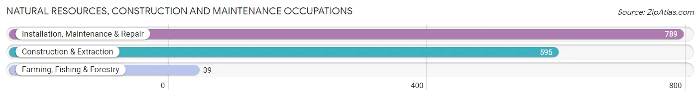 Natural Resources, Construction and Maintenance Occupations in Wabash County