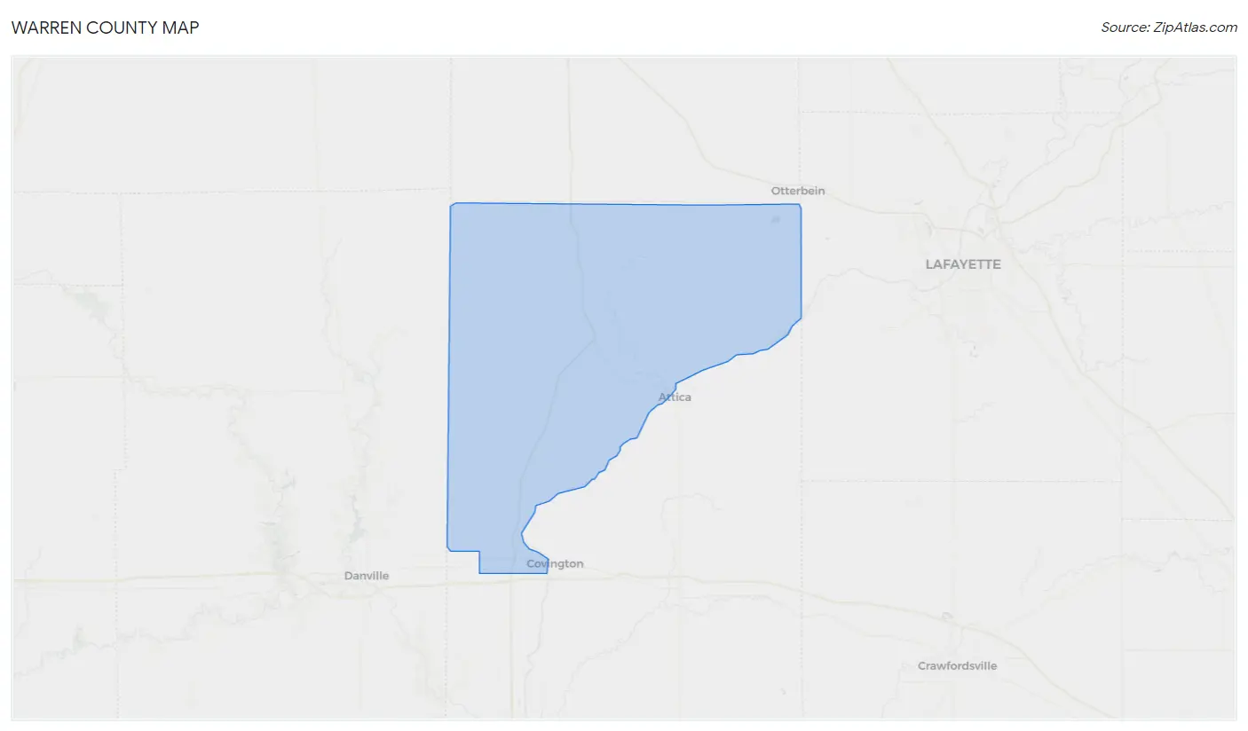 Warren County Map