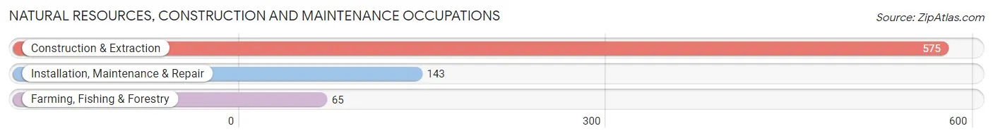 Natural Resources, Construction and Maintenance Occupations in Linn County