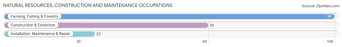 Natural Resources, Construction and Maintenance Occupations in Logan County