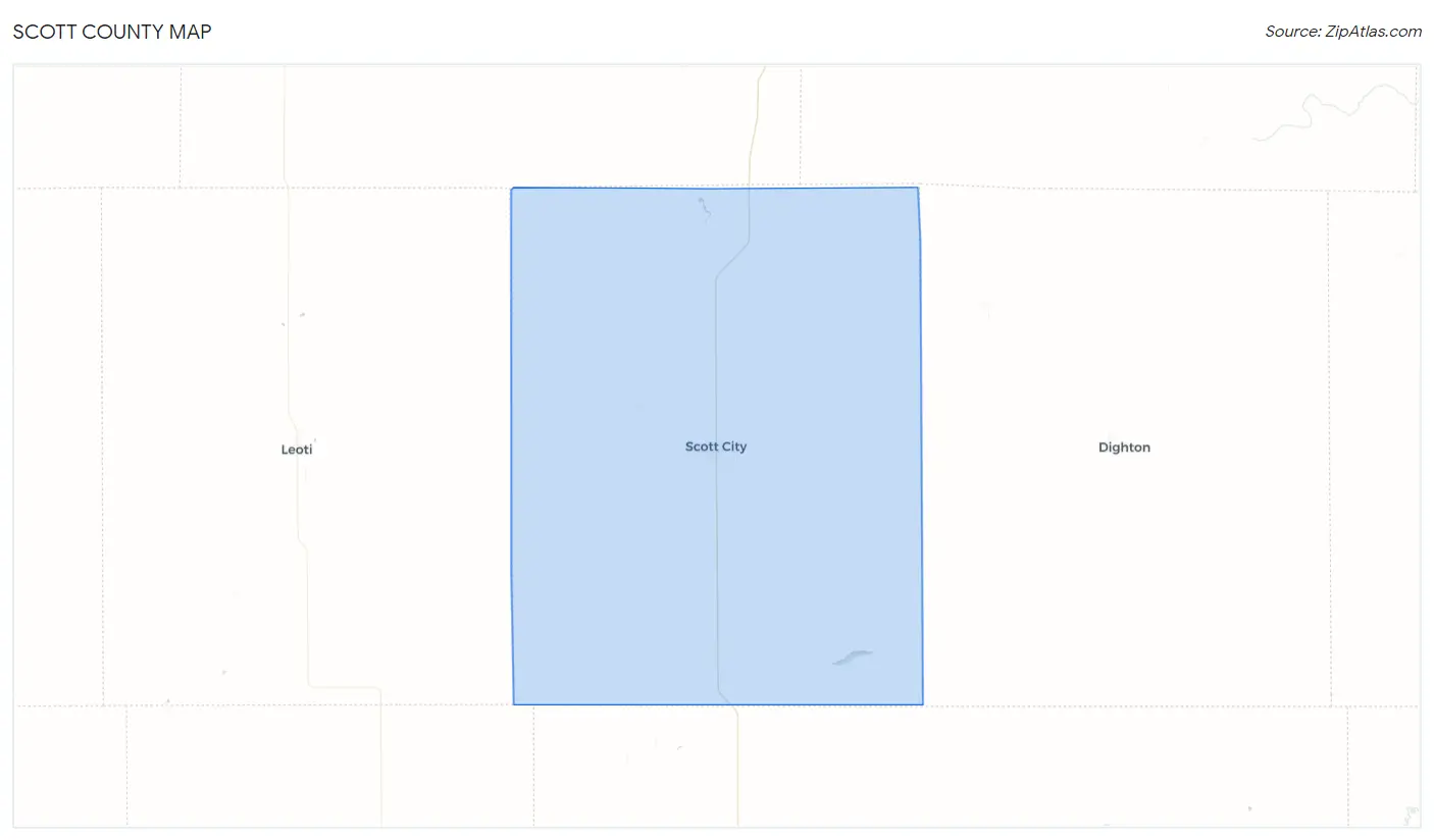 Scott County Map