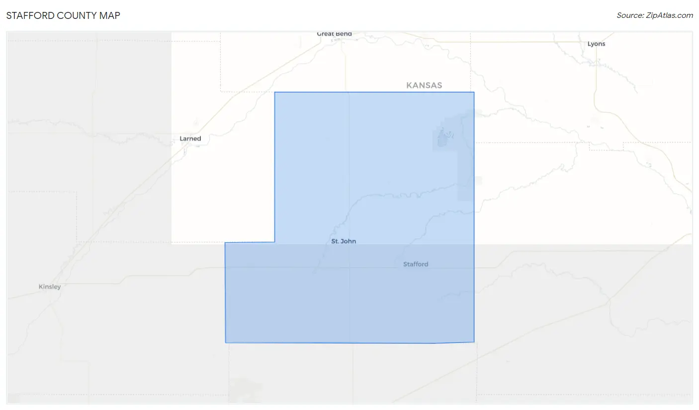 Stafford County Map