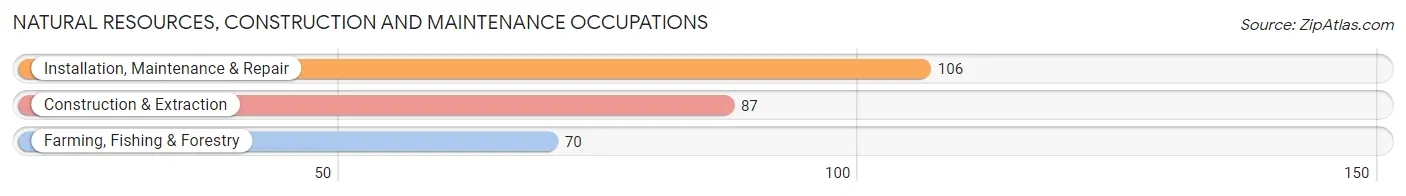 Natural Resources, Construction and Maintenance Occupations in Kittson County