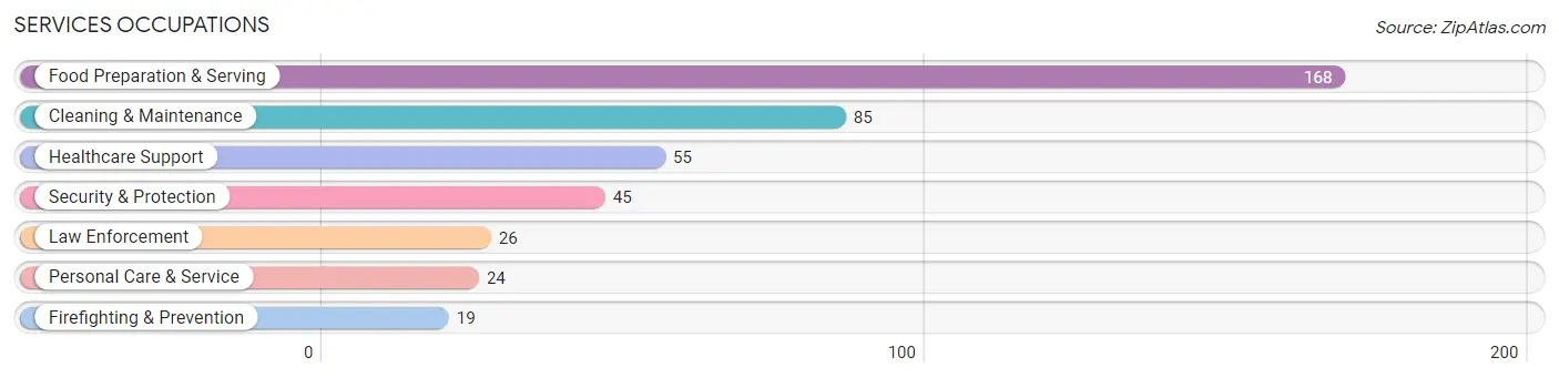 Services Occupations in Carter County