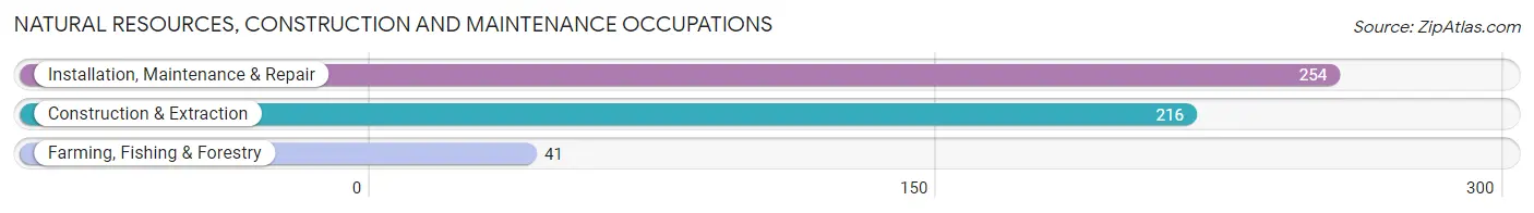 Natural Resources, Construction and Maintenance Occupations in Douglas County