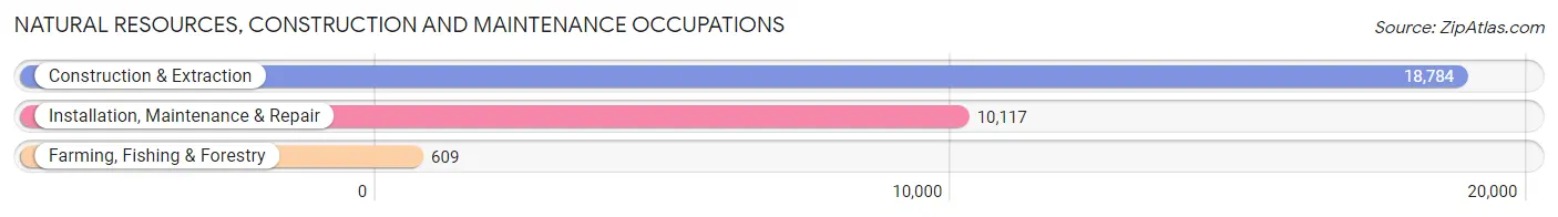 Natural Resources, Construction and Maintenance Occupations in Jackson County