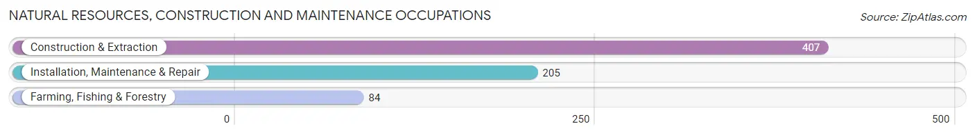 Natural Resources, Construction and Maintenance Occupations in Linn County