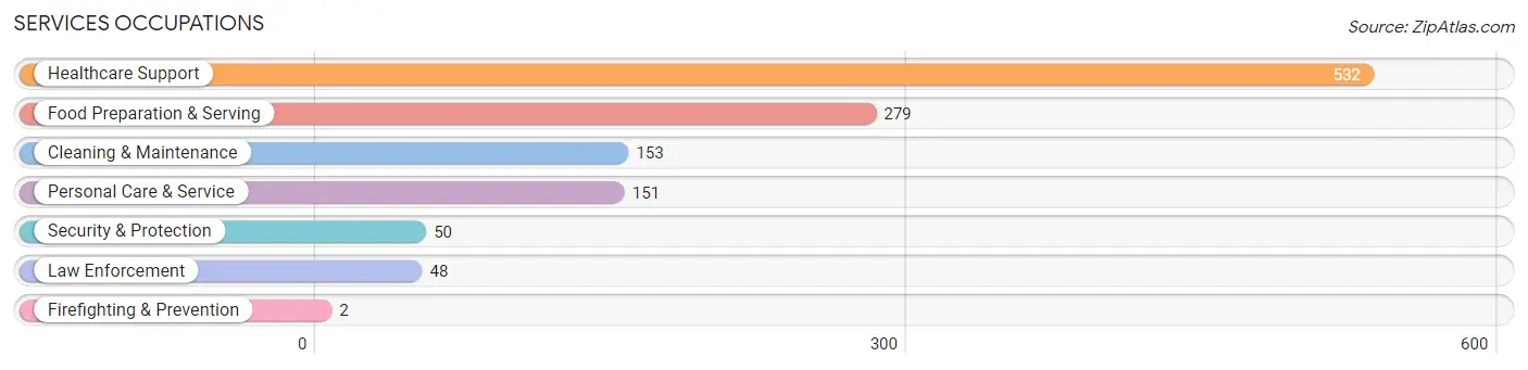 Services Occupations in Madison County