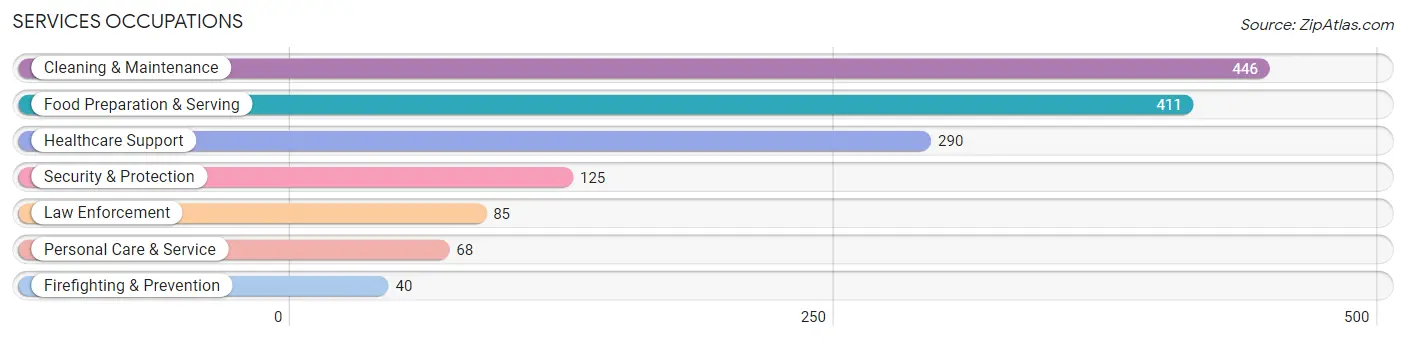 Services Occupations in Morgan County