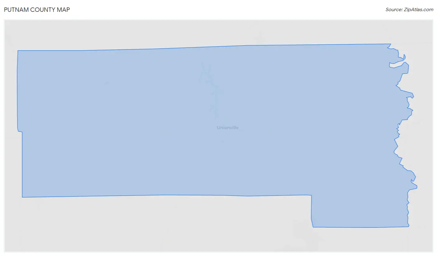 Putnam County Map