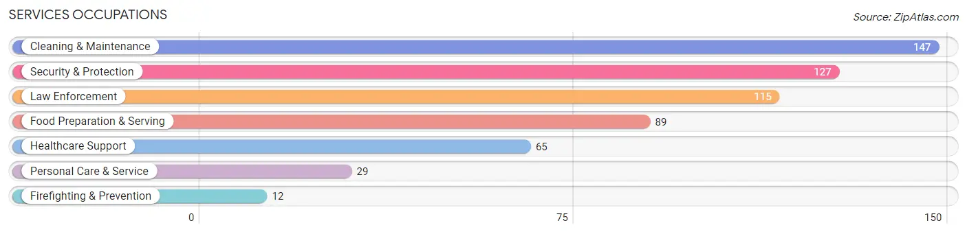 Services Occupations in Shannon County