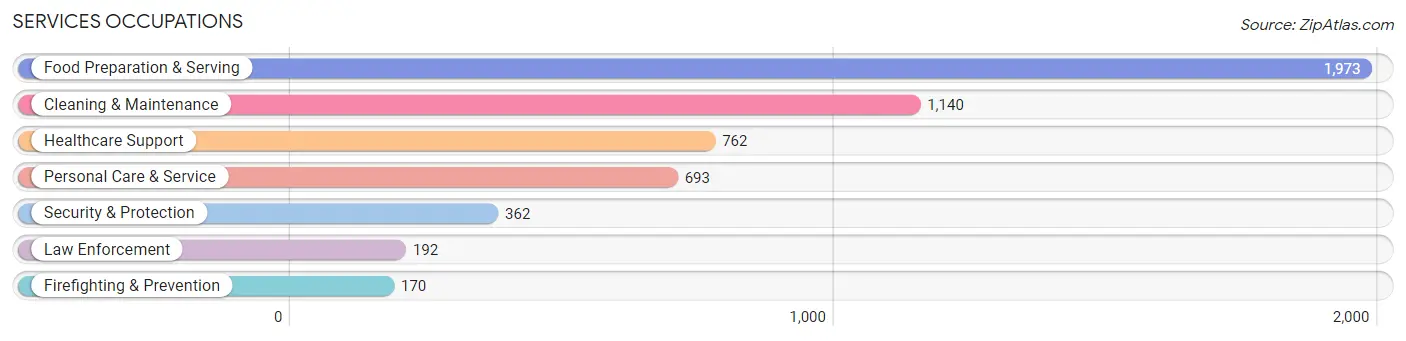 Services Occupations in Taney County