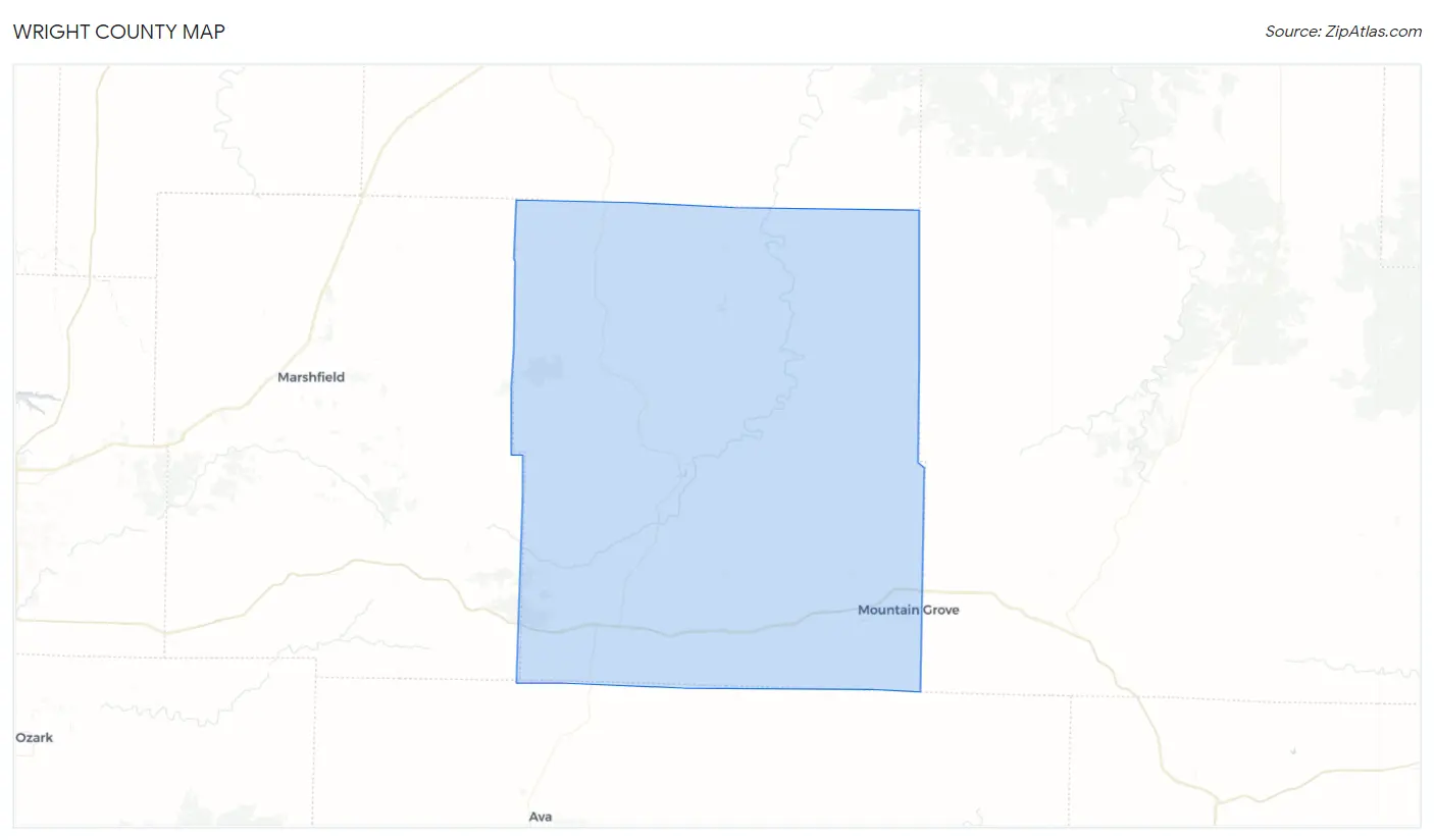 Wright County Map