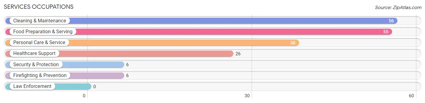 Services Occupations in Griggs County