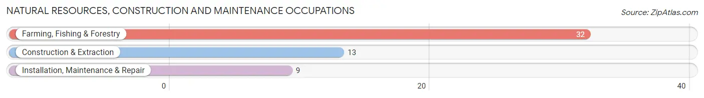 Natural Resources, Construction and Maintenance Occupations in Banner County