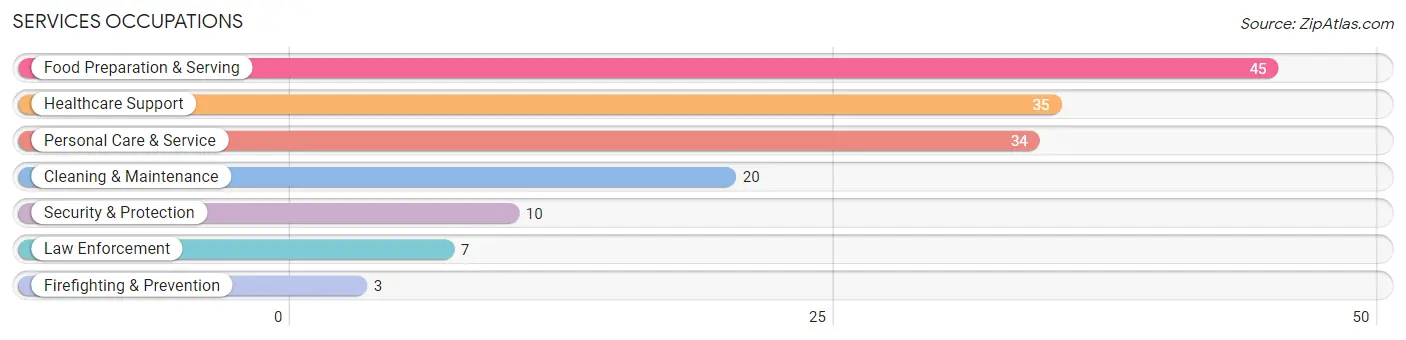 Services Occupations in Boyd County
